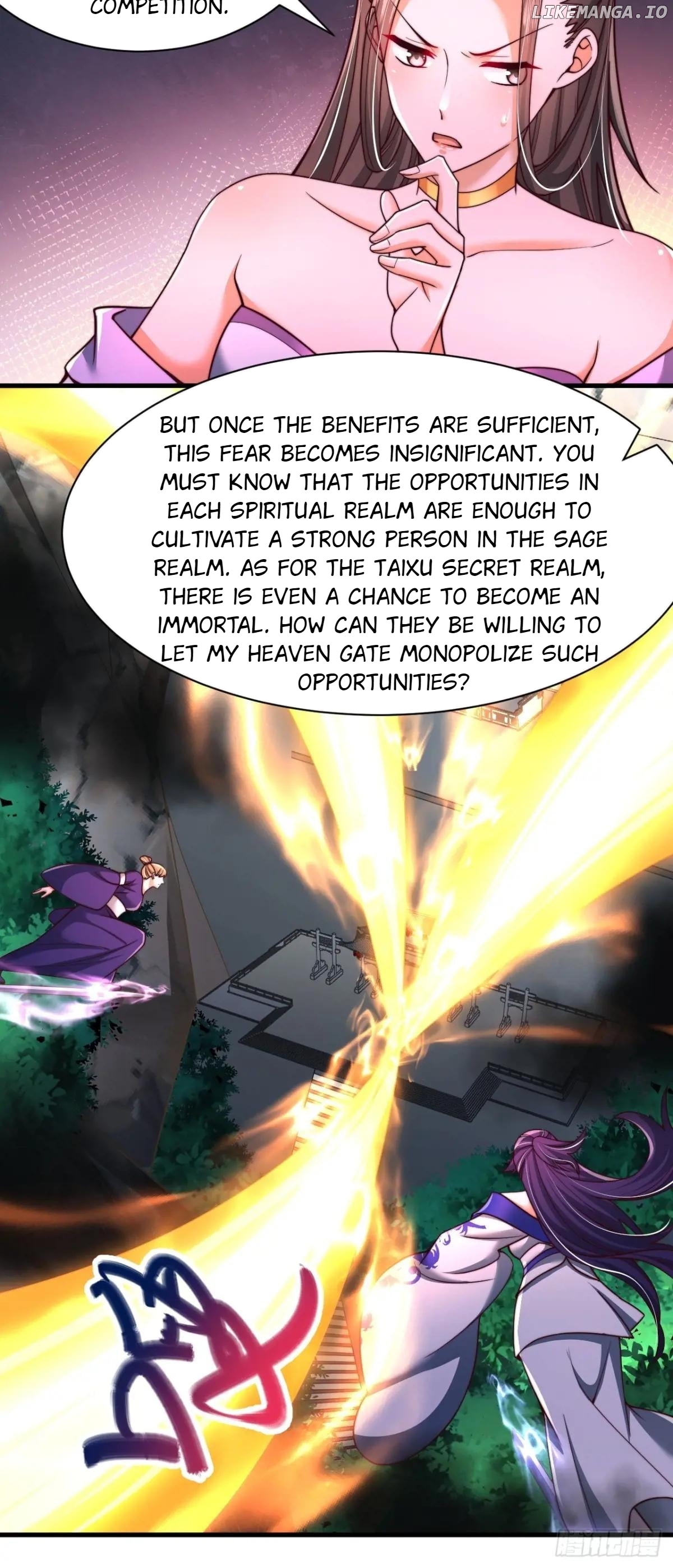 After Confessing To The Beautiful Ancestor, Am I Invincible? Chapter 49 - page 8
